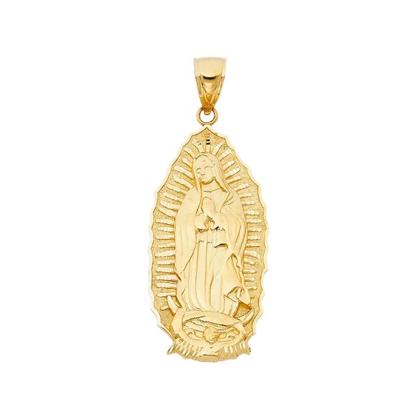 Guadalupe Pendant - 14k Yellow Gold