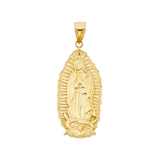 Guadalupe Pendant - 14k Yellow Gold