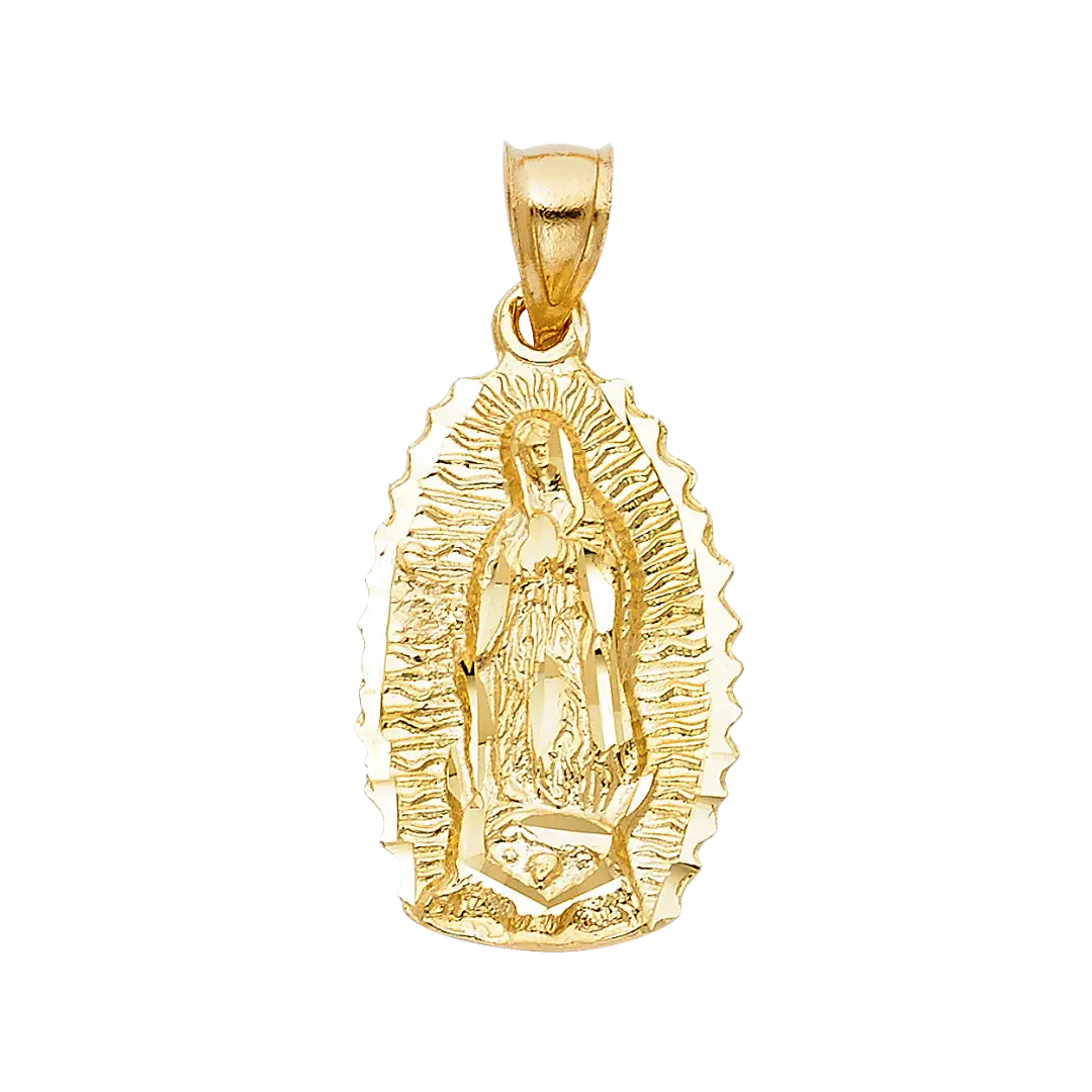 Guadalupe Pendant - 14k Yellow Gold