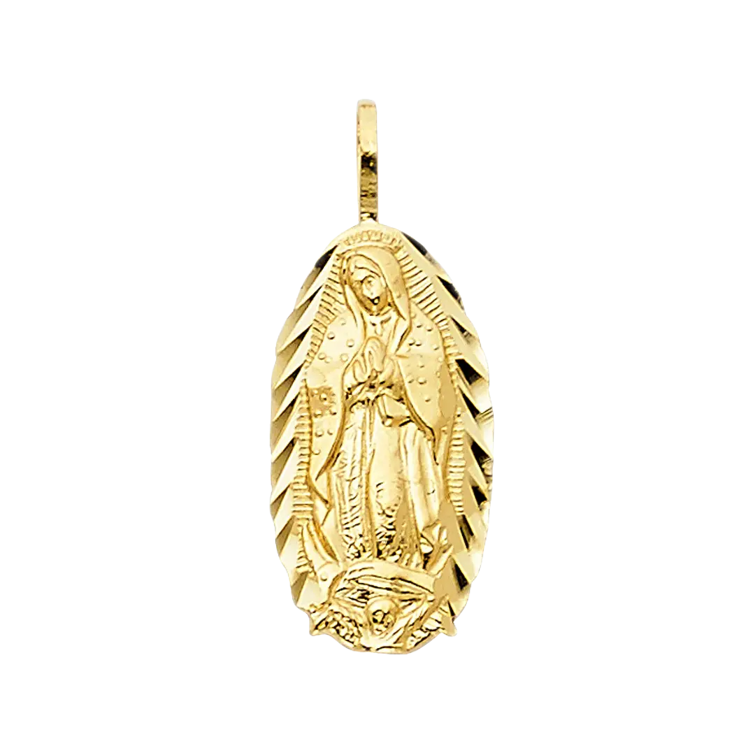 Guadalupe Pendant - 14k Yellow Gold