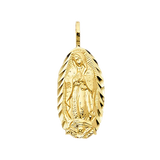 Guadalupe Pendant - 14k Yellow Gold