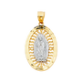 Guadalupe Pendant - 14k Two Tone Gold