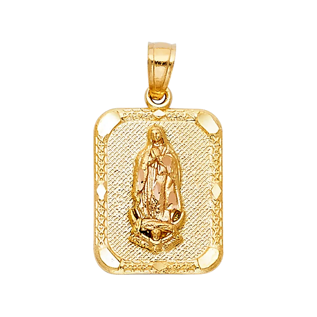 Guadalupe Pendant - 14k Yellow Gold