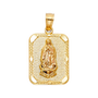 Guadalupe Pendant - 14k Yellow Gold