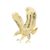 Eagle Pendant - 14k Yellow Gold