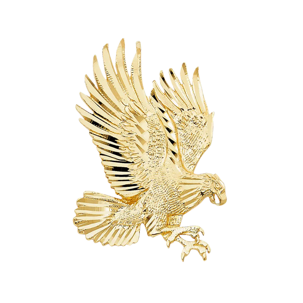 Eagle Pendant - 14k Yellow Gold