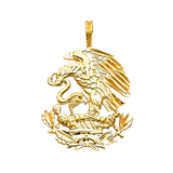 Eagle Pendant - 14k Yellow Gold