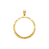 Nugget Frame (50 Pesos) - 14k Gold