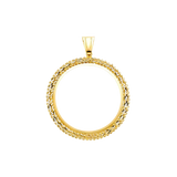 Bola Frame (50 Pesos) - 14k Gold