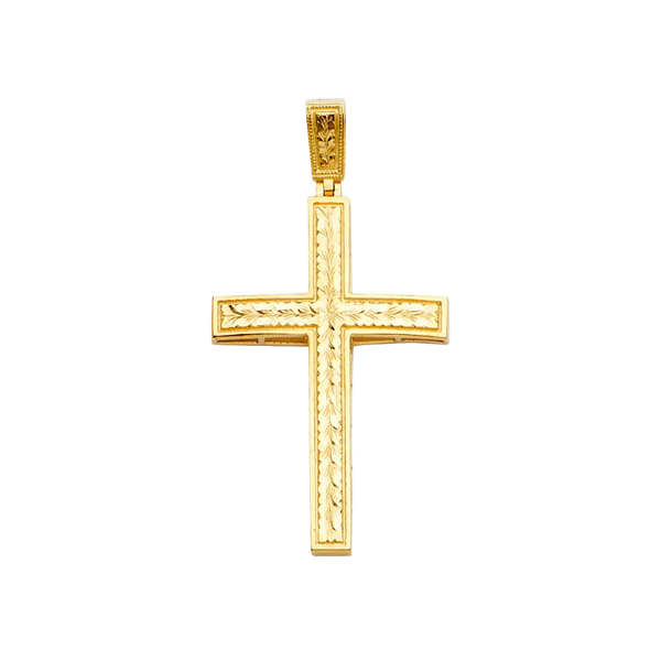 Cross Pendant - 14k Yellow Gold