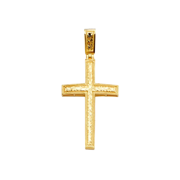 Cross Pendant - 14k Yellow Gold