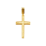 Cross Pendant - 14k Yellow Gold