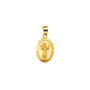 Divine Infant Jesus Pendant - 14k Yellow Gold