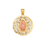 Guadalupe Pendant - 14k Tri Color Gold