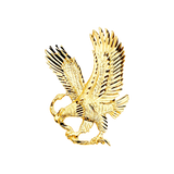 Eagle Pendant - 14k Yellow Gold