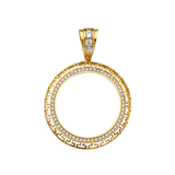 Greek Coin Frame (50 Pesos) - 14k Gold