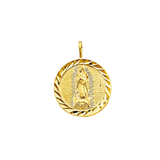 Guadalupe Pendant - 14k Yellow Gold