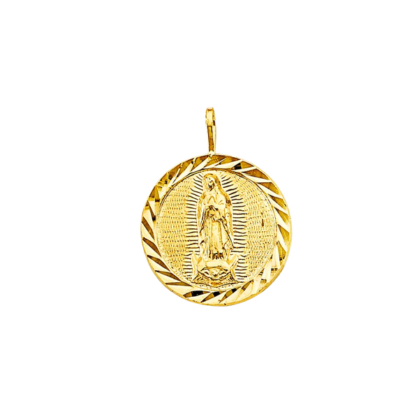 Guadalupe Pendant - 14k Yellow Gold