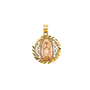 Guadalupe Pendant - 14k Tri Color Gold