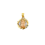 Guadalupe Pendant - 14k Tri Color Gold