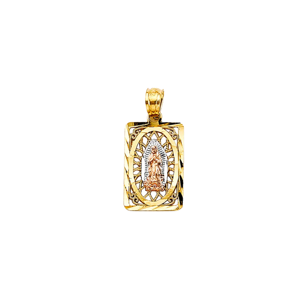 Guadalupe Pendant - 14k Tri Color Gold