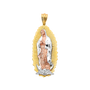 Guadalupe Pendant - 14k Tri Color Gold