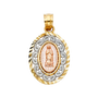 Guadalupe Pendant - 14k Tri Color Gold