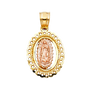 Guadalupe Pendant - 14k Two Tone Gold