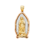 Guadalupe Pendant - 14k Tri Color Gold