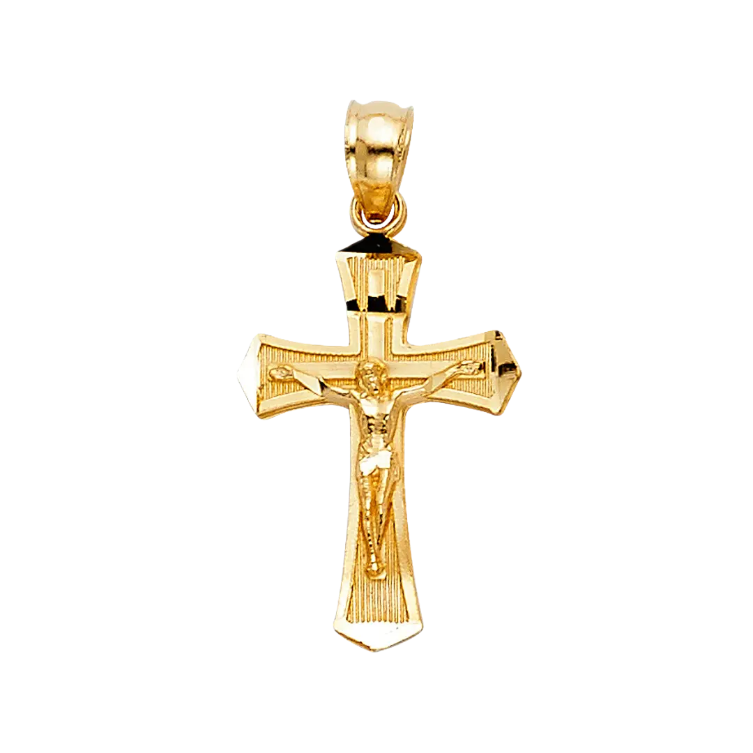 Passion Curcufix Pendant - 14k Yellow Gold