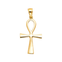 Ankh Cross Pendant - 14k Yellow Gold