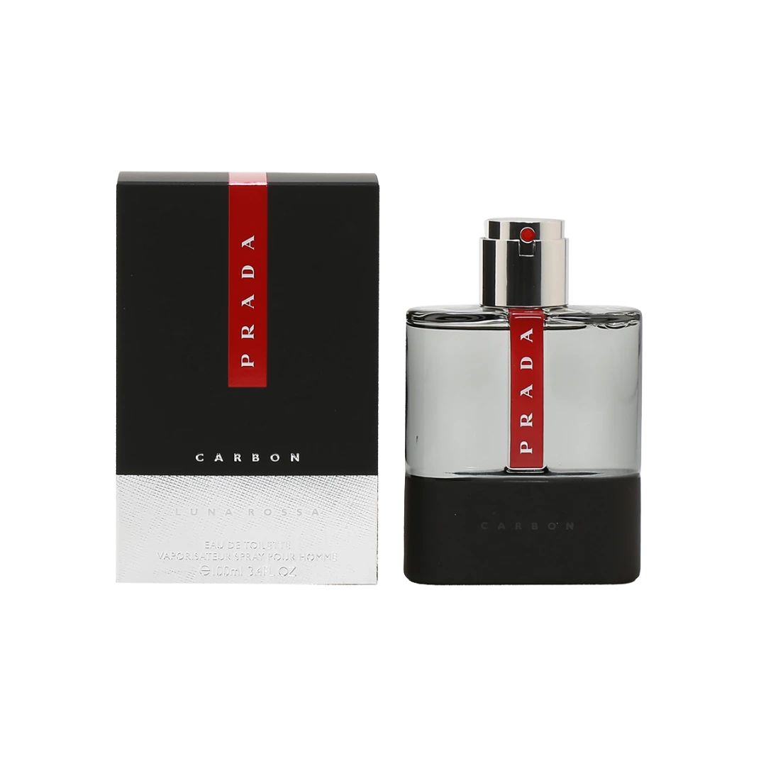 Prada Luna Rossa Carbon Eau de Toilette by Prada 3.4 OZ