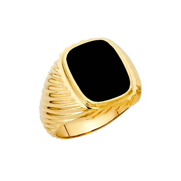 Men's Fashion Ring - 14k Yellow Gold