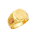 Men's Nugget Ring - 14k Yellow Gold