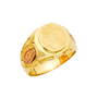 Men's Nugget Ring - 14k Yellow Gold