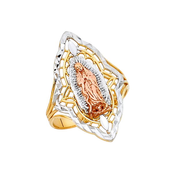 Guadalupe Ring - 14k Tri Color Gold