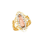 Guadalupe Ring - 14k Tri Color Gold