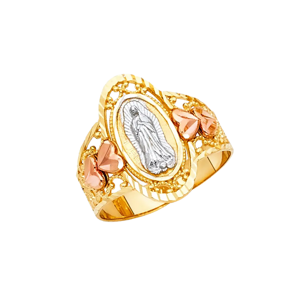 Guadalupe Ring - 14k Tri Color Gold