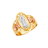 Guadalupe Ring - 14k Tri Color Gold