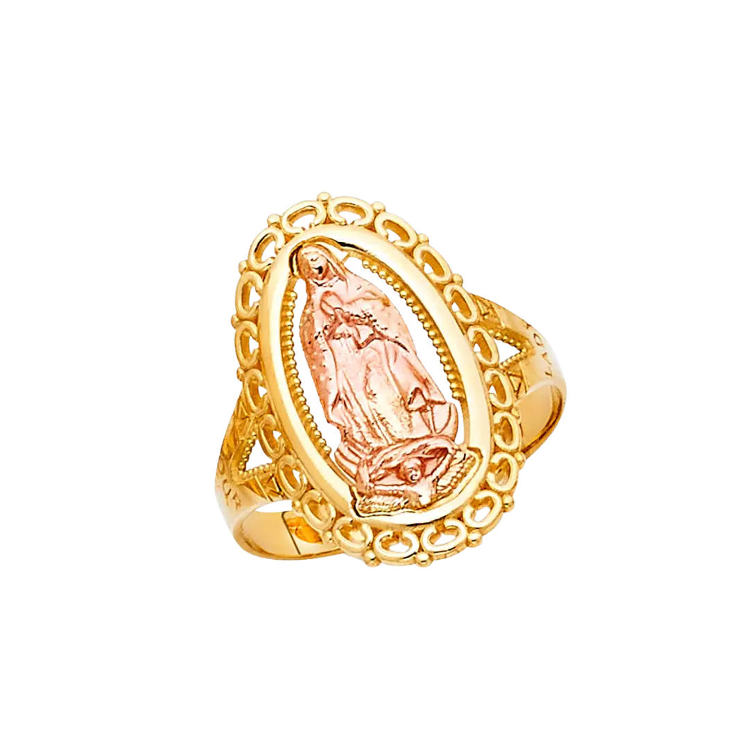 Guadalupe Ring - 14k Two Tone Gold