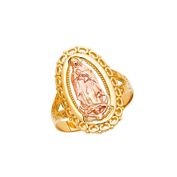 Guadalupe Ring - 14k Two Tone Gold