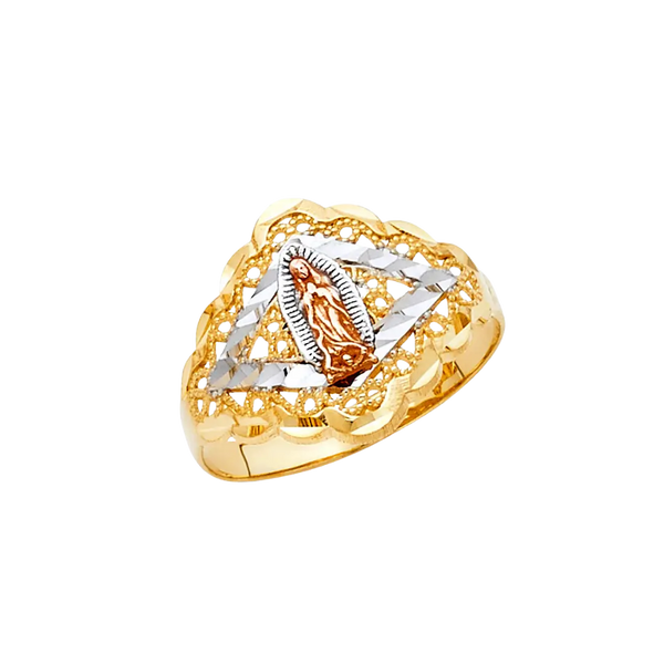 Guadalupe Ring - 14k Tri Color Gold