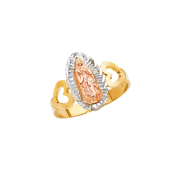 Guadalupe Ring - 14k Tri Color Gold