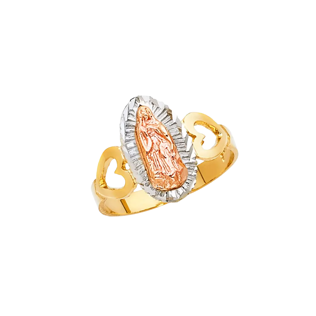 Guadalupe Ring - 14k Tri Color Gold