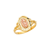 Guadalupe Ring - 14k Two Tone Gold