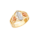 Guadalupe Ring - 14k Tri Color Gold