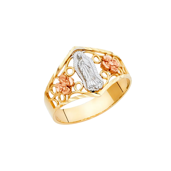 Guadalupe Ring - 14k Tri Color Gold