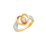 Guadalupe Ring - 14k Tri Color Gold