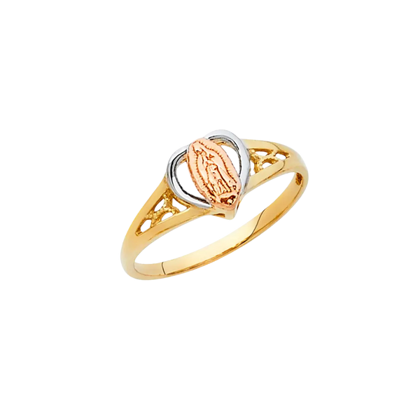 Guadalupe Ring - 14k Tri Color Gold