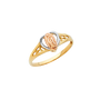 Guadalupe Ring - 14k Tri Color Gold